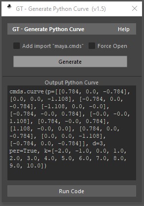gt-tools | GT Tools is a free collection of scripts for Autodesk Maya
