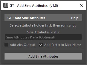 GT Add Sine Attributes GUI