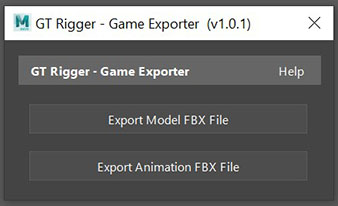 GT Game FBX Exporter GUI