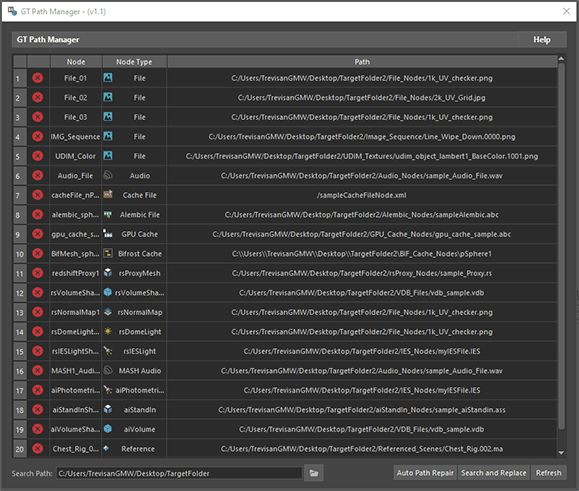 GT Path Manager GUI