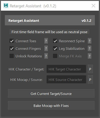 GT Retarget Assistant GUI